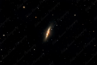The Cigar Galaxy, an original photograph offered for sale as a metal print, acrylic print, or poster at sizes of 4x6, 8x12, 12x18, and 16x24..