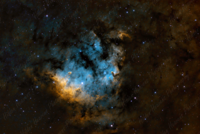 The NGC7822 Nebula, an original photograph offered for sale as a metal print, acrylic print, or poster at sizes of 4x6, 8x12, 12x18, 16x24, and 24x36.
